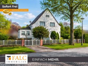 Platz für Familie, Ideen und Zukunft! Einfamilienhaus mit großem Grundstück - FALC Immobilien